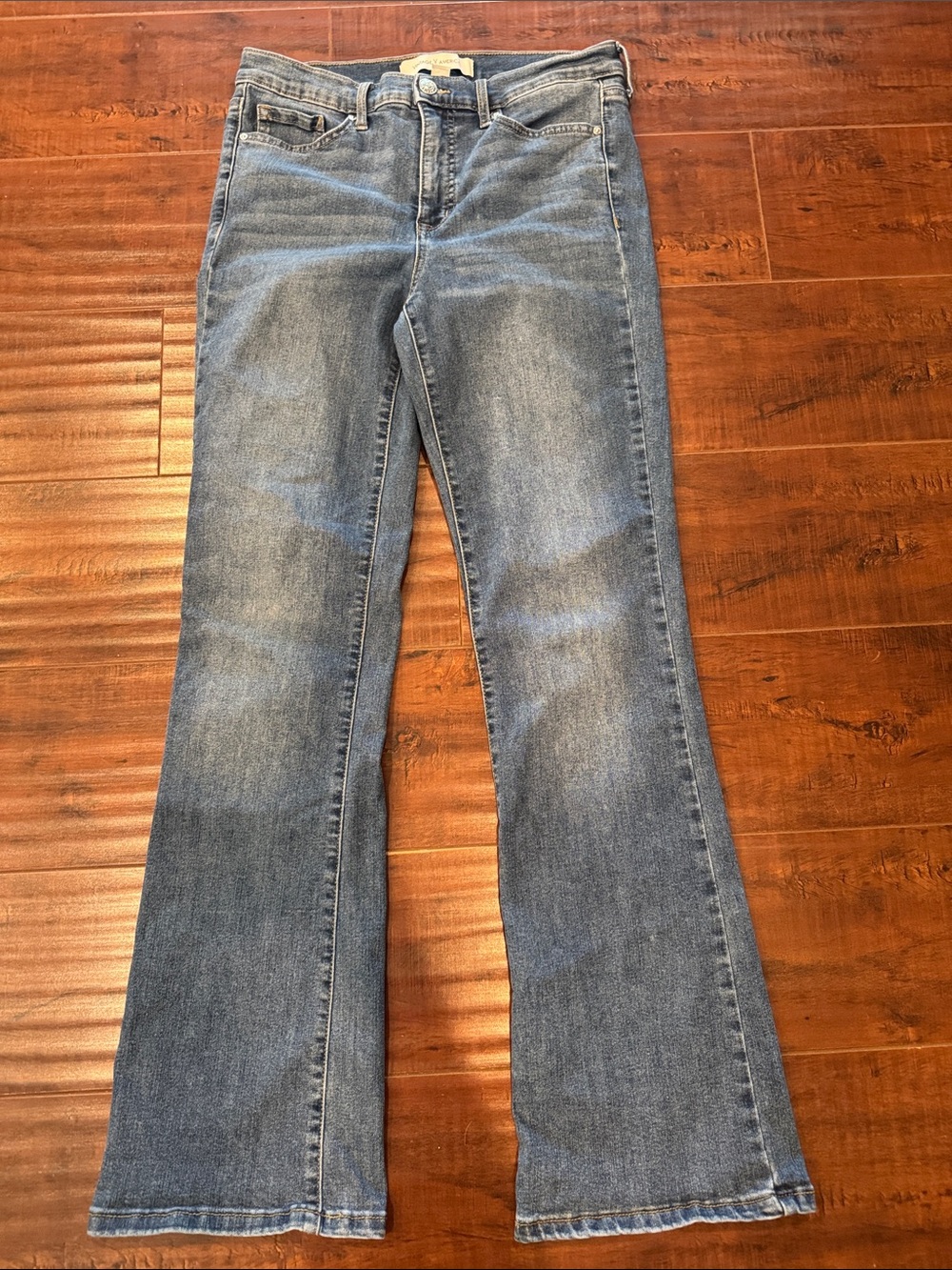 Vintage America High Rise Bootcut Jeans, Size 8, EUC!